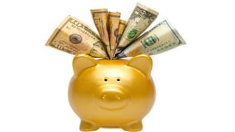 picture of piggy bank stuffed with money