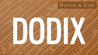 Composite image representing Dodge &amp; Cox&#039;s DODIX fund