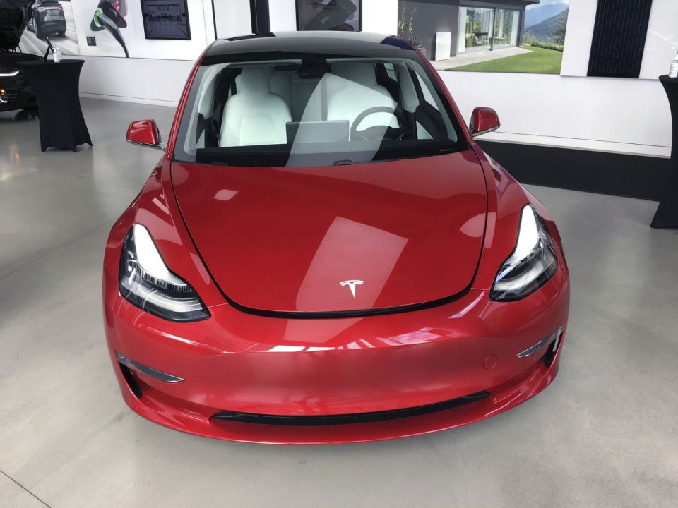 NOVEMBER 17th 2020: Tesla, Inc. will join the S&amp;P 500 stock market index effective prior to trading on Monday, December 21, 2020. - File Photo by: zz/STRF/STAR MAX/IPx 2020 8/14/20 The Tesla Automobile dealership in Downtown Manhattan, New York City. (NYC)