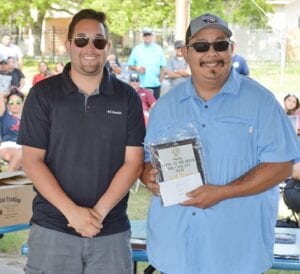Pictured: 3rd place winner in the pork spareribs category, Joe Carrasco with Smokin’ Flaming Pits JOE DAVID CORDOVA | PLEASANTON EXPRESS