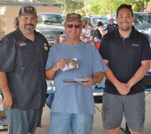 Pictured: Kit Polk with team Kanned Heat was the Ropin’ at the River BBQ Cook off Reserve Grand Champion JOE DAVID CORDOVA | PLEASANTON EXPRESS