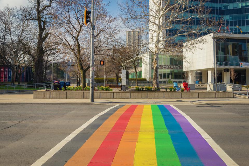 Hamilton's Rainbow Crosswalk